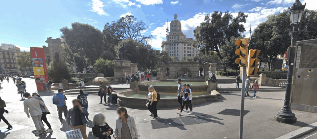 Walking tour meeting point